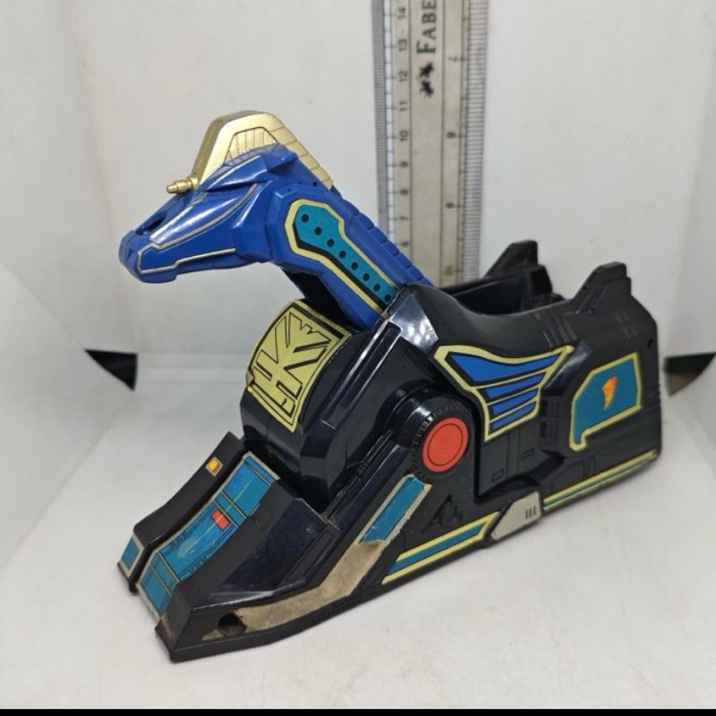 Part DX Power Rangers MMPR Thunderzord Unicorn Blue Mighty Morphin Original Bandai