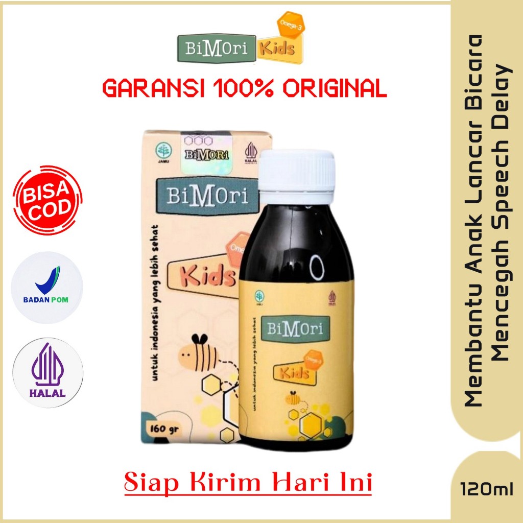 Bimori Kids Speech Delay Obat Anak Lancar Bicara Vitamin Otak Anak Untuk Autisme Hiperaktif Adhd