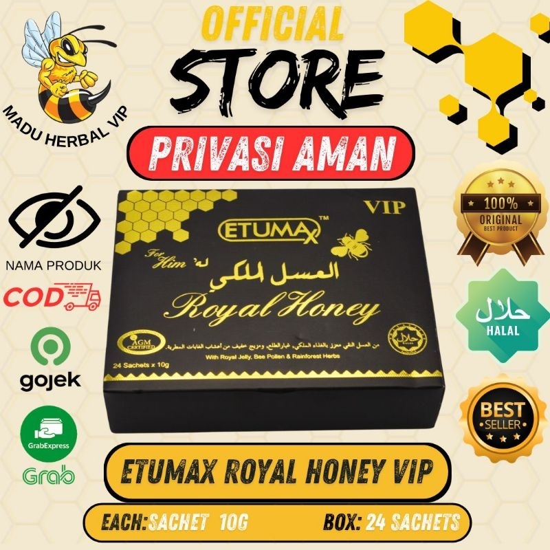

Etumax Royal Honey Original 1 Box 24 Sachet