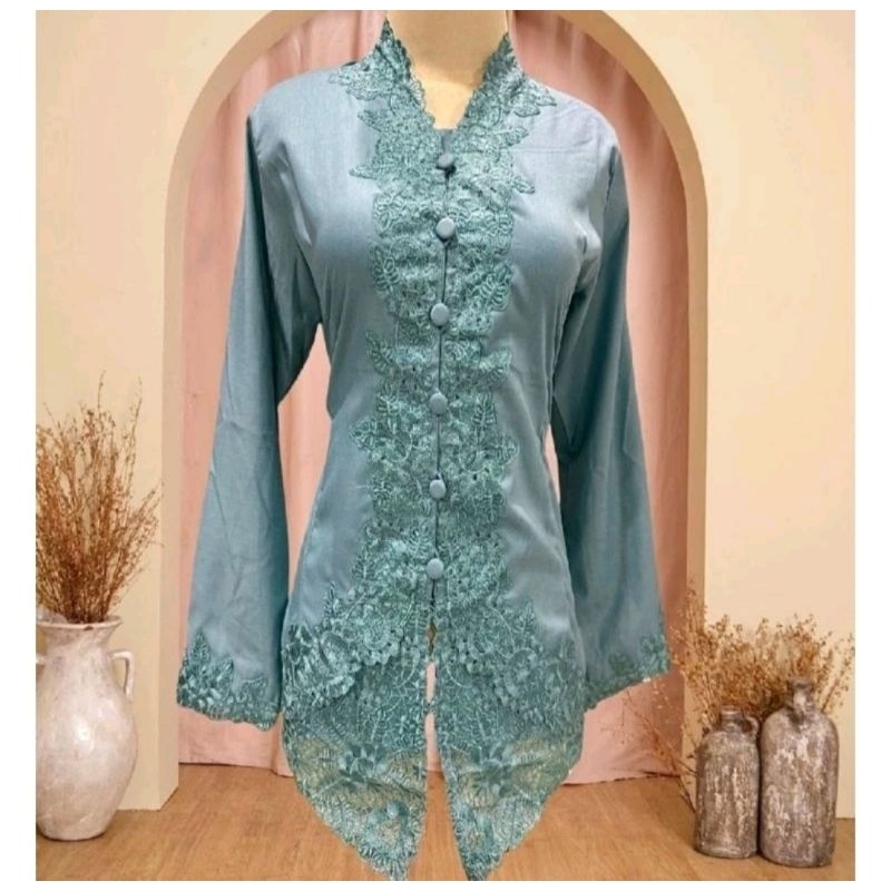atasan kebaya tunik bordir kebaya encim modern encim pesta super mewah