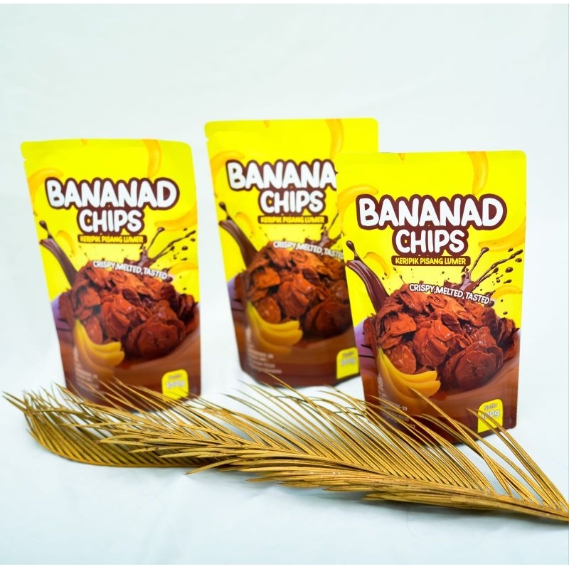 

Bananad Chips/Keripik Pisang Lumer/Keripik pisang coklat