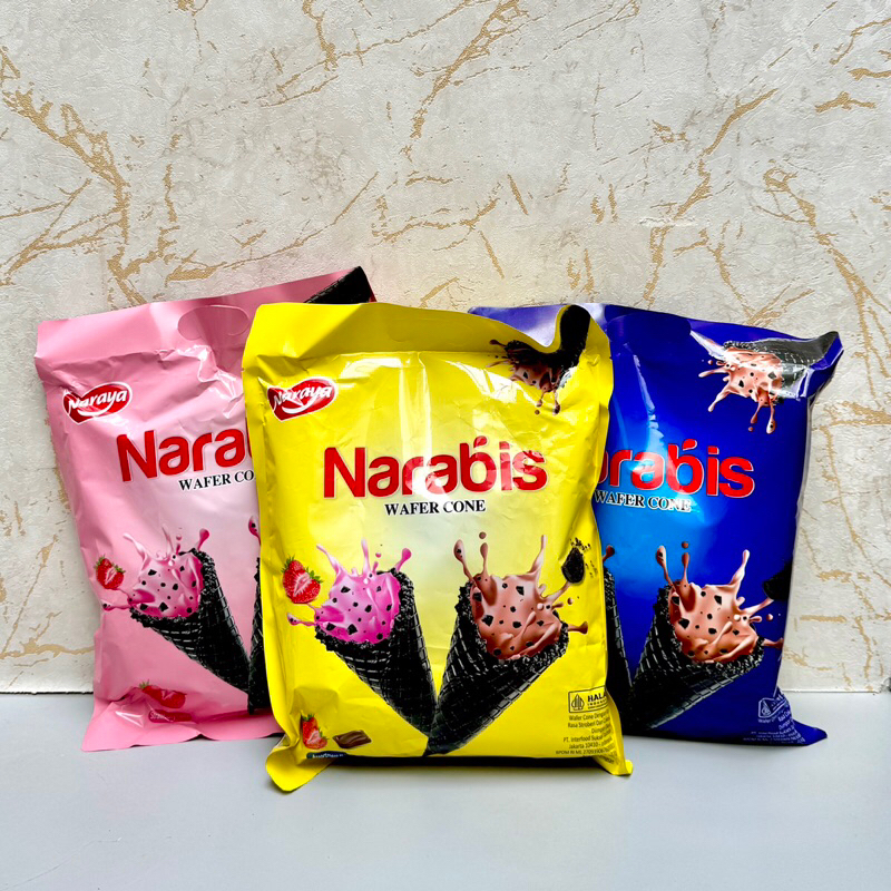 

Naraya Narabis Wafer Cone Cream 220g Strawberry Chocolate Assorted