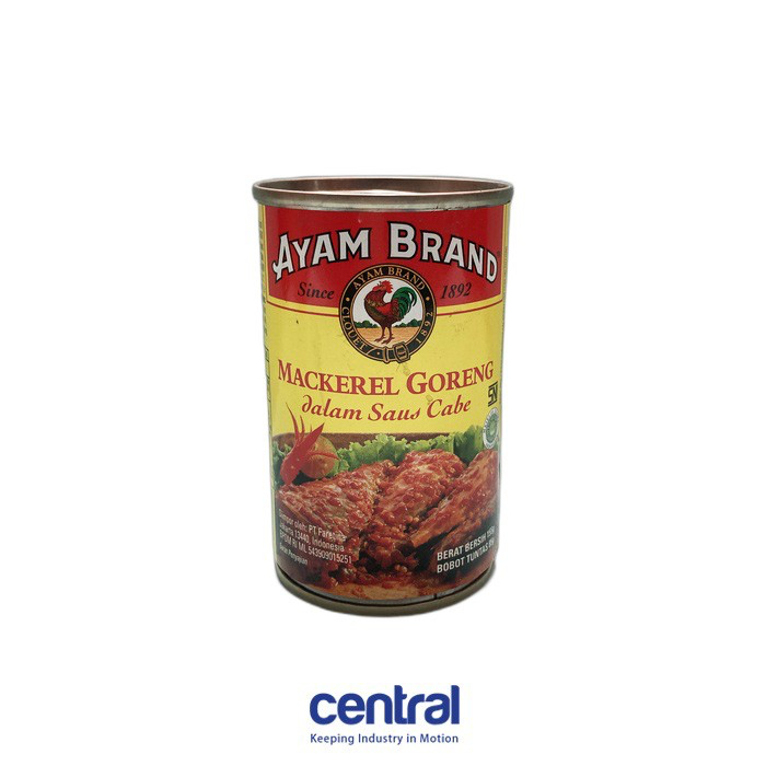

AYAM BRAND Fried Mackarel Goreng Cap Ayam