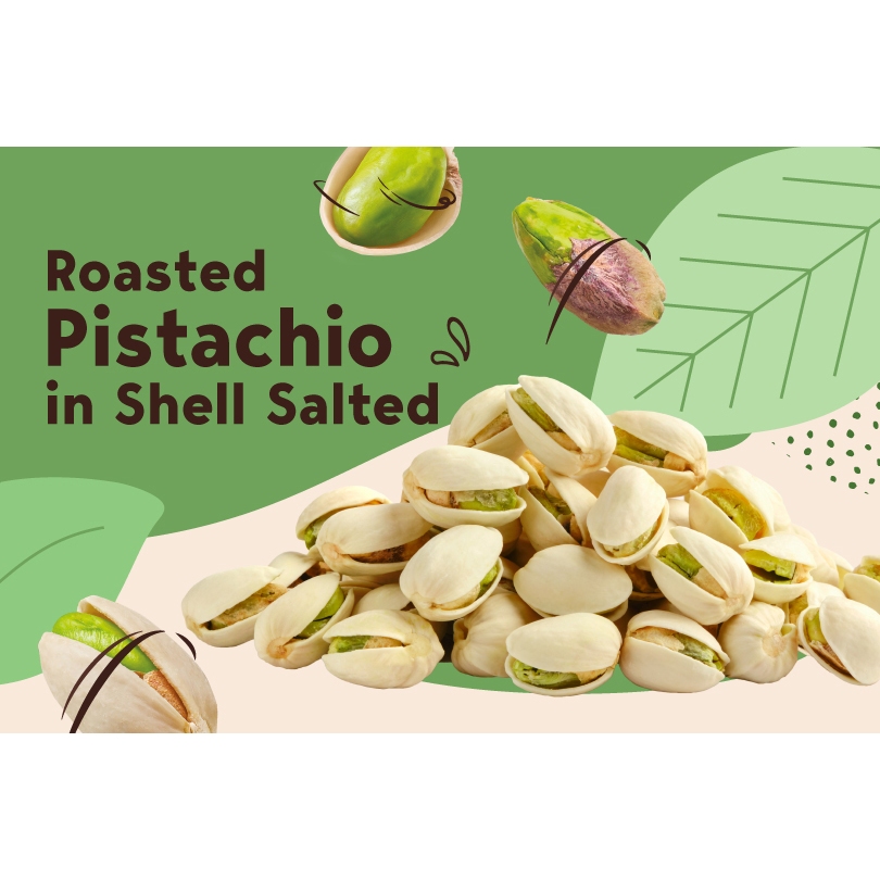 

Kacang Pistachio 100 gram/Pistachio Roasted/OLEH OLEH UMROH & HAJI/ Pistachio gurih renyah