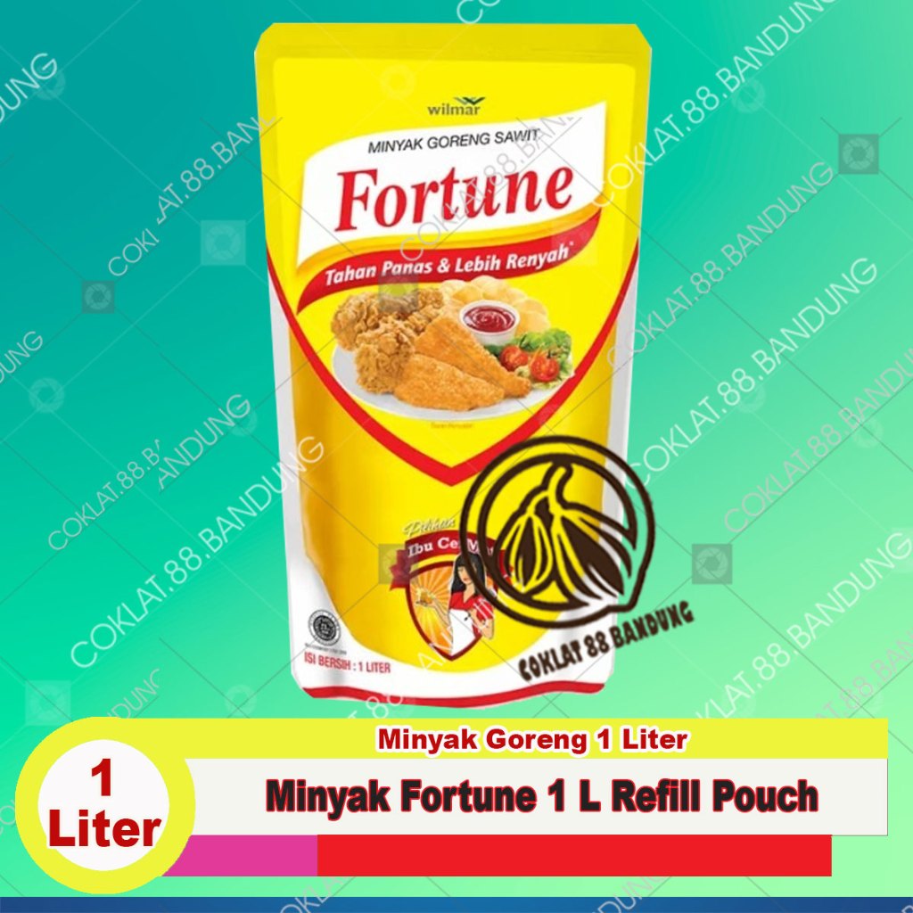 

Minyak Goreng Fortune 1 Liter Refill Pouch 1 L