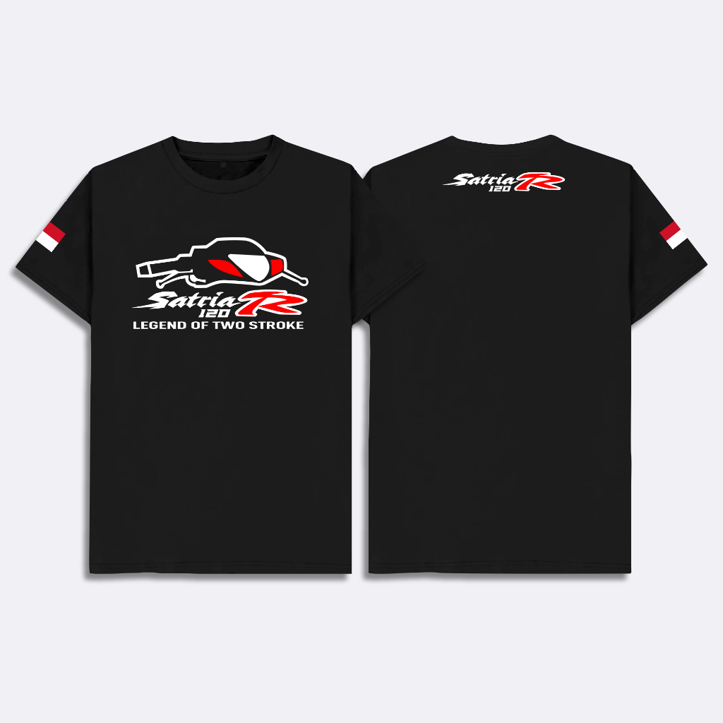 Kaos Satria 120R Baju Motor Satria Hiu T Shirt Suzuki Motor Suzuki Satria R