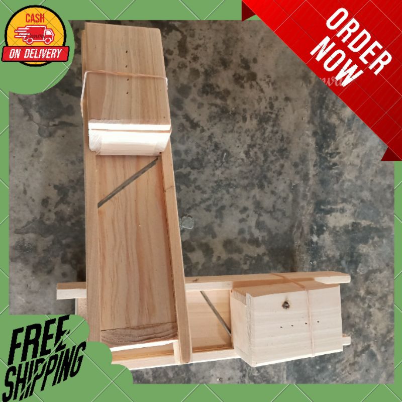 Pasah Bawang/alat pemotong bawang dari Kayu Pinus size BESAR