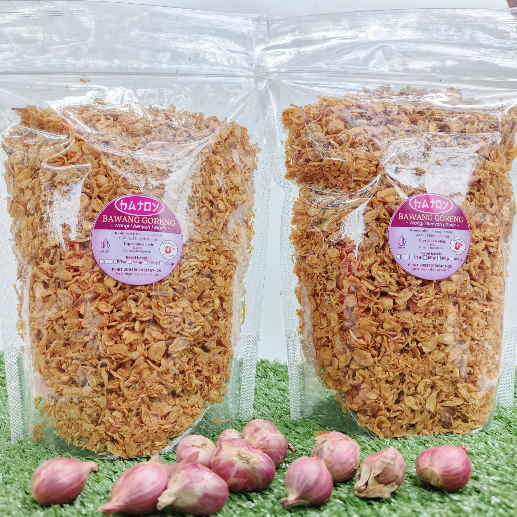 

Korzaln Bawang Goreng Asli Gurih Renyah Dijamin Tanpa Tepung