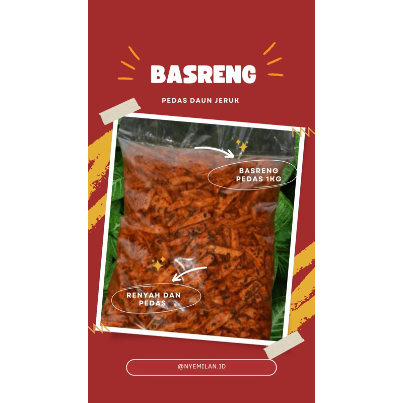 

BASRENG PEDAS DAUN JERUK BEST SELLER 1kg