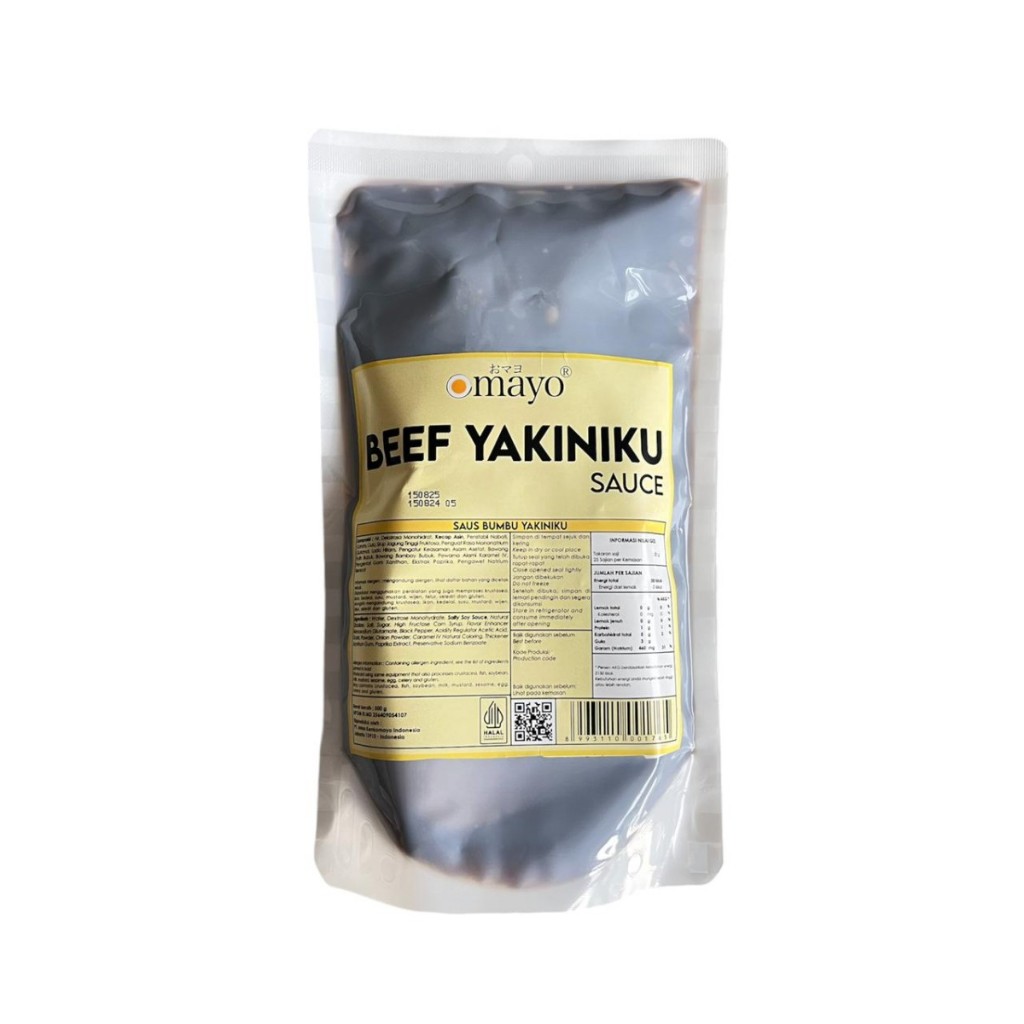 

Yakiniku Sauce / Saus Yakiniku / Bumbu Yakiniku 500gr