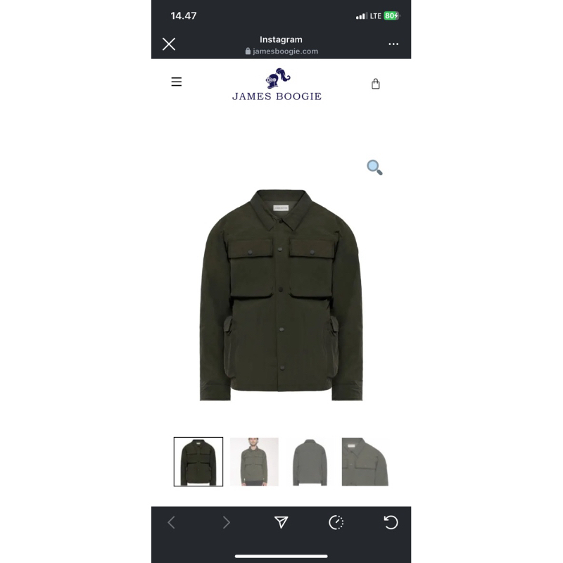 overshirt james boogie