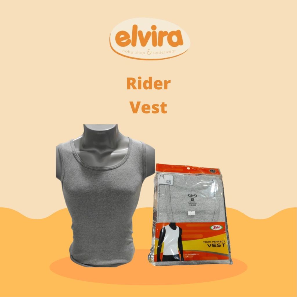 Rider Vest R224 B Abu - Abu