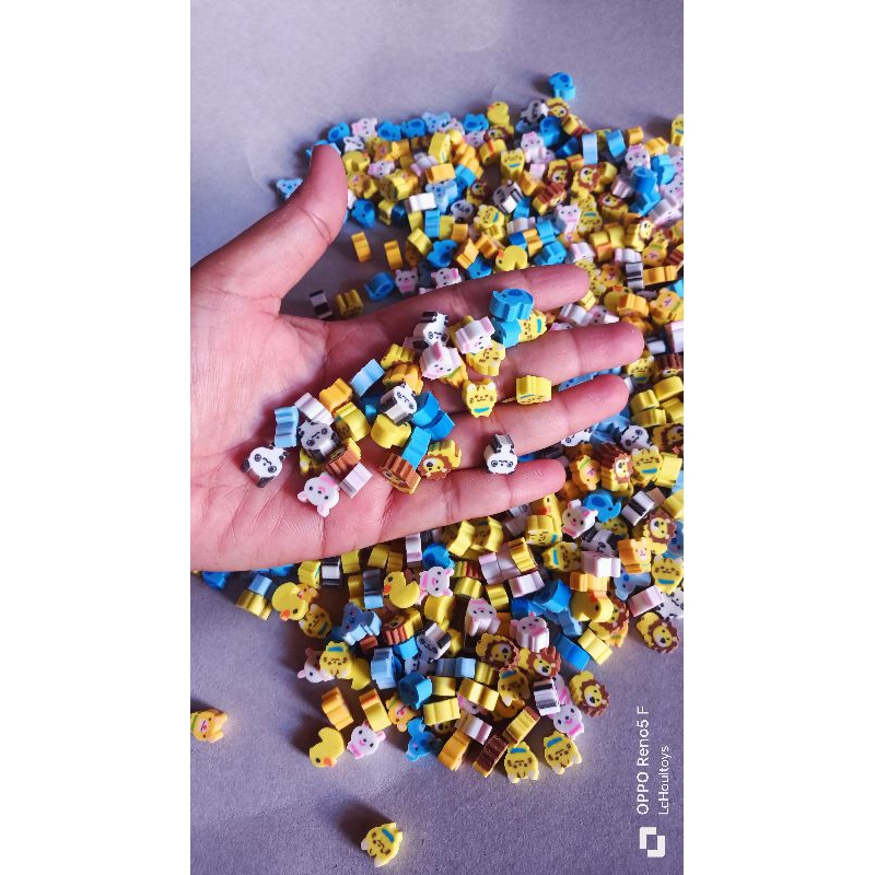 

100PCS PENGHAPUS MINI LUCU KARAKTER