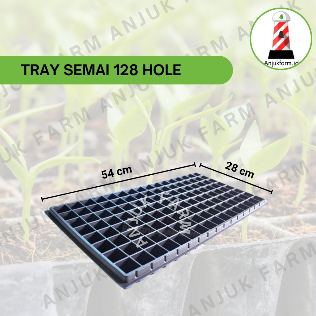 Tray Pot 128 Hole / Tray Semai 128 lubang