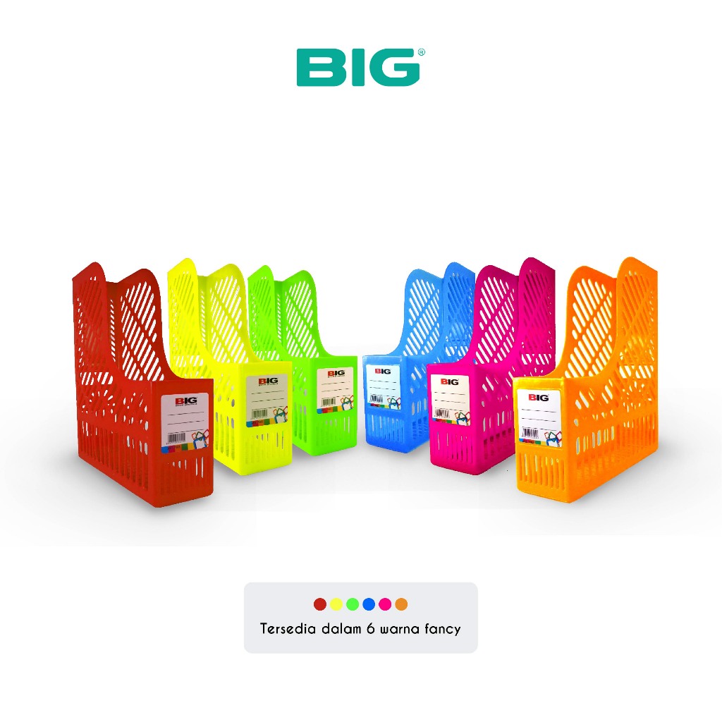 BIG Box File/ File Keranjang/ Keranjang Penyimpanan Plastik Fluorescent BF-7003