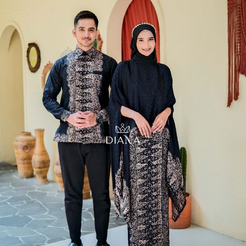 COUPLE KEMEJA SABRINA VISCOSE by Diana Batik Trusmi