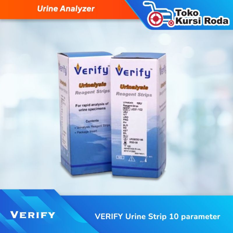 Verify Urine Strip 10 Parameter 100strip