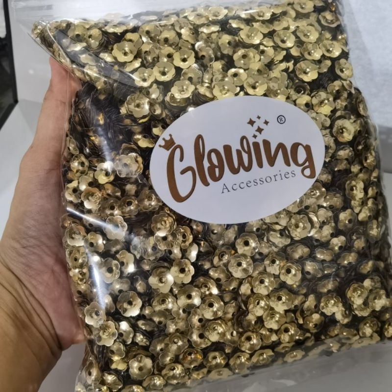 (per PON) PAYET RAMBOCI motif SAKURA 10mm WARNA WARNI per PON