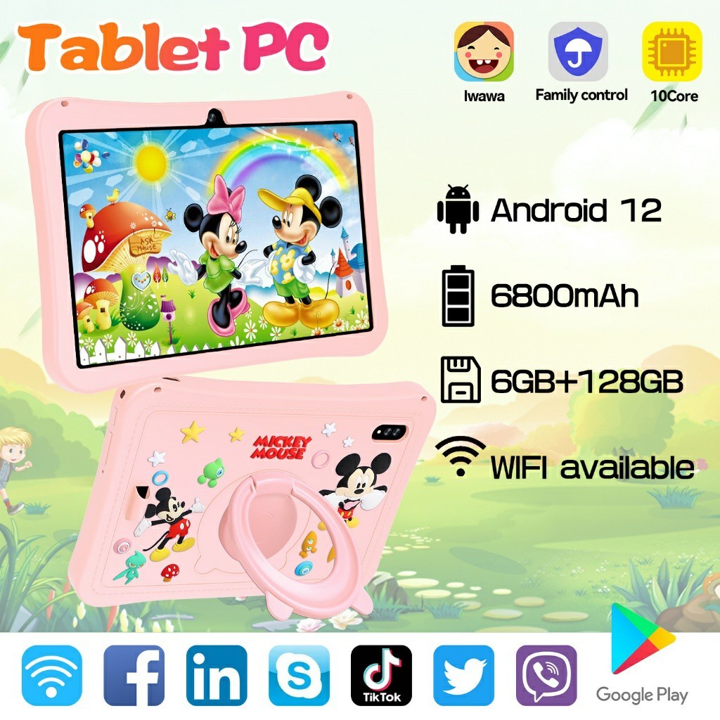 [Ready Stock]Tablet PC Baru Galaxy A13 Ultra Kids Edition 6GB/128GB Tablet Android 7 inch Layar Full