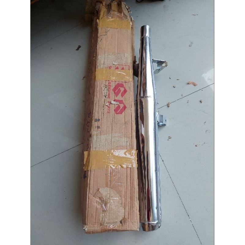 knalpot suzuki A100 original new old stok japan
