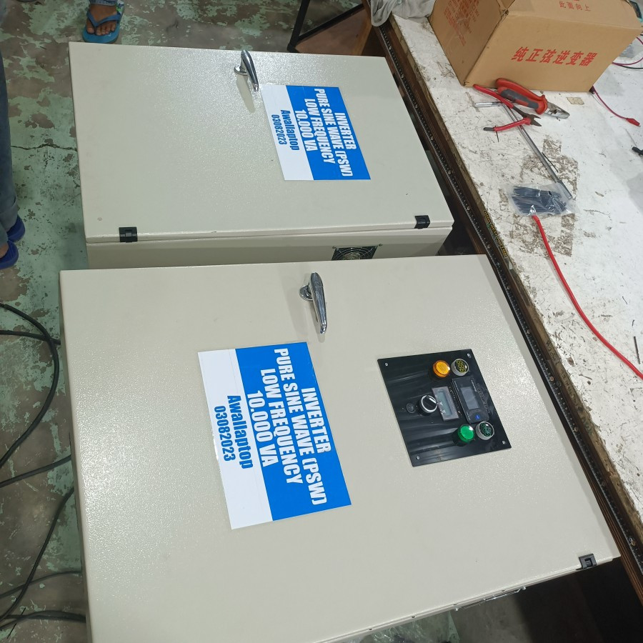 box panel 10000VA 10KW 10000watt box panel plts solar panel surya mppt