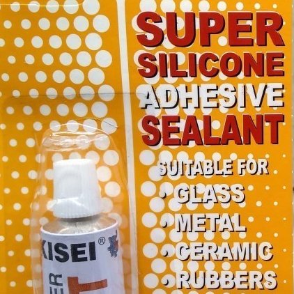 LEM KACA SUPER SEALANT AKUARIUM SIKISEI
