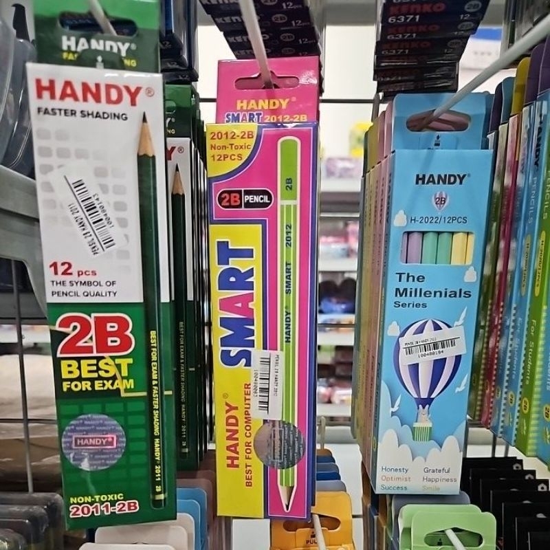 

pensil 2B handy pensil ujian pensil gambar pensil anak lucu (1 lusin isi 12 pcs)