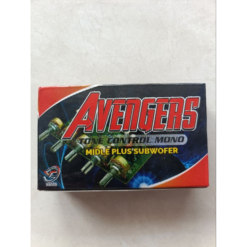 Tone Control Mono Avengers Middle Plus Subwoofer