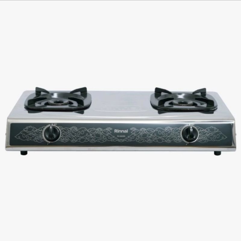 Kompor Rinnai RI-522SS / rinnai ri 522ss / Kompor gas Rinnai 2 tungku RI 522 ss