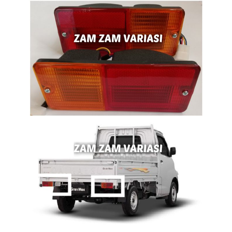 Lampu belakang grand max pick up