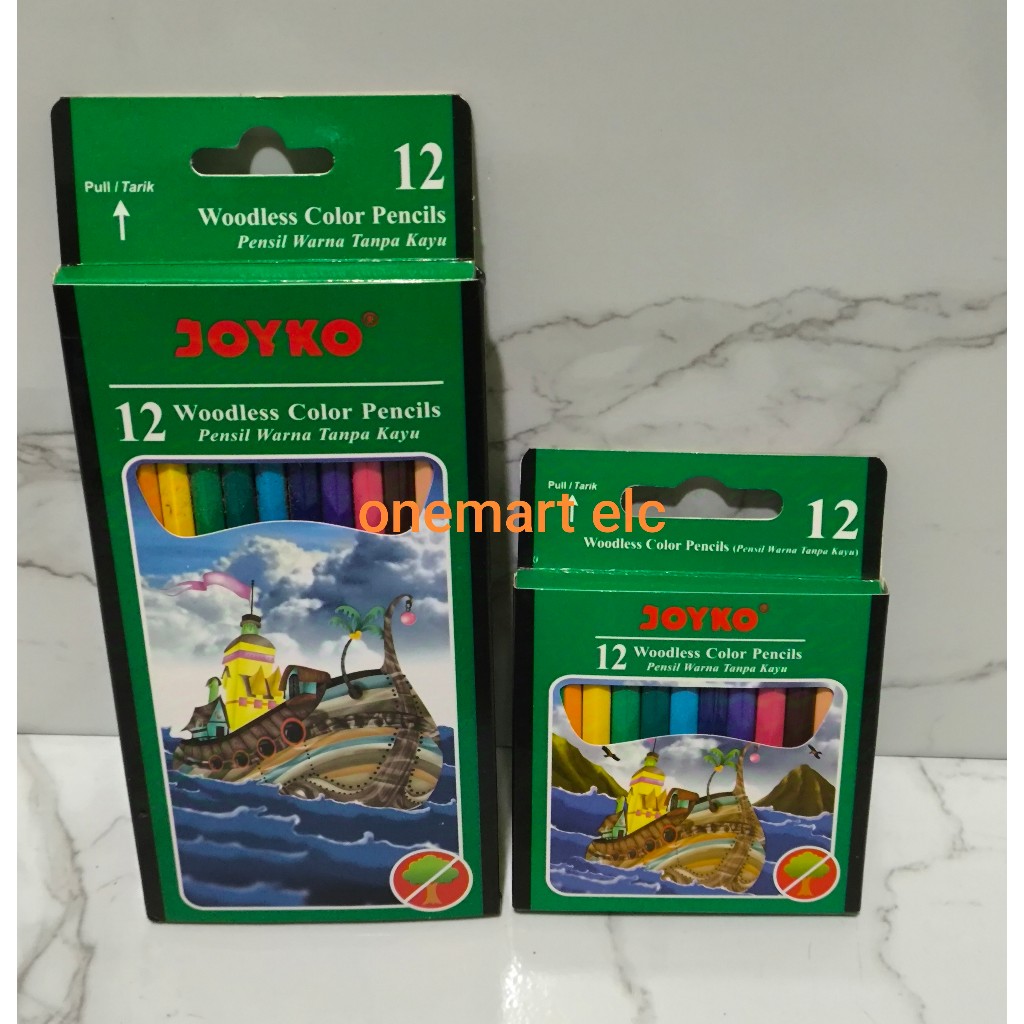 

pensil warna joyko 12 warna 24 warna