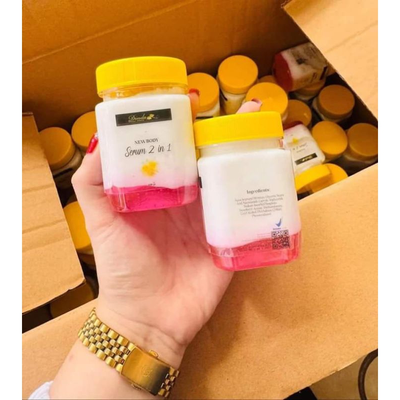NEW BODY SERUM 2 in DINDA SKINCARE BPOM