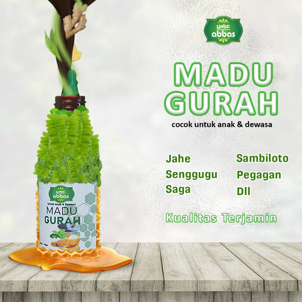 

Madu gurah ABBAS peluruh dahak herbal alami atasi asma bronkitis flu batuk radang tenggorokan