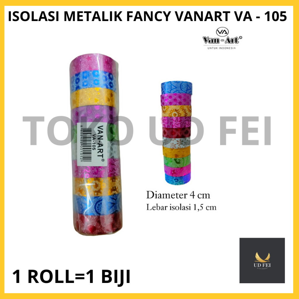 

(1 ROLL = 1 PCS) Isolasi Metalik/ Isolasi Metalik gambar / Isolasi warna