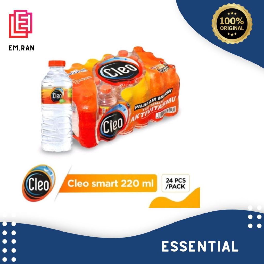 

CLEO MINERAL WATER 24X200 ML