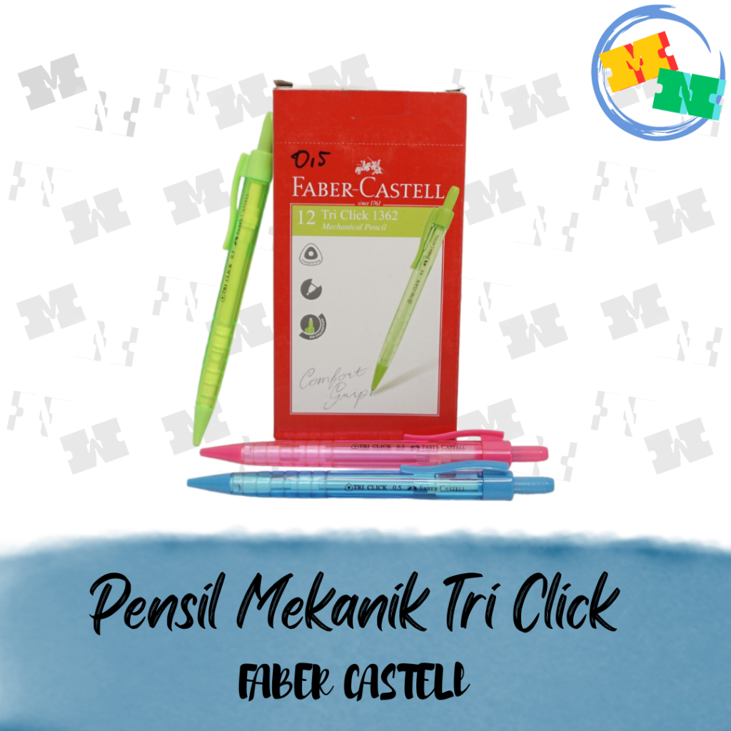 

Pensil Mekanik Faber-Castell Tri Click 0.5