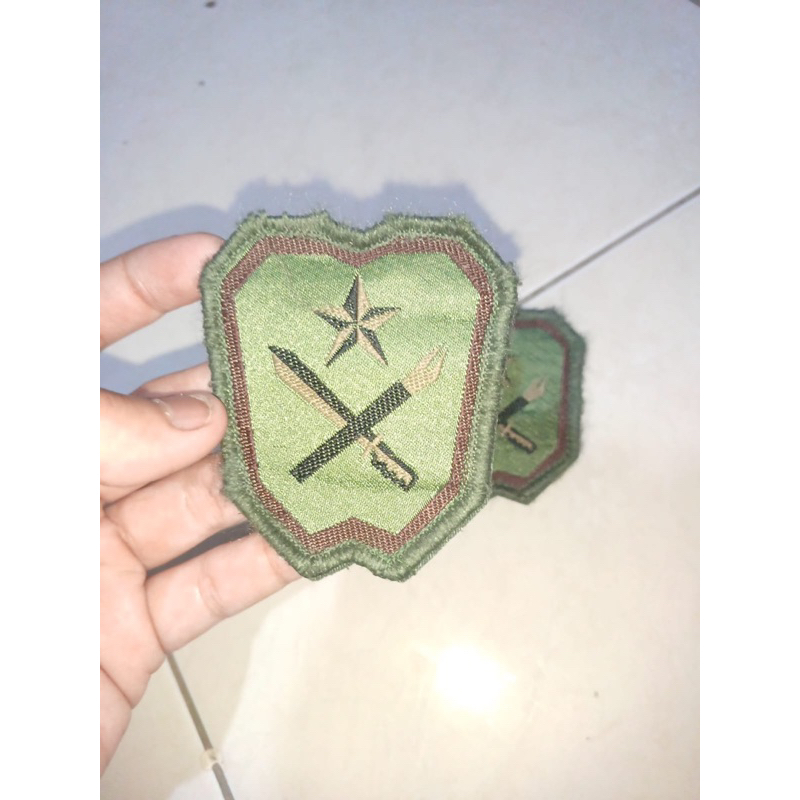Patch Bordir Taruna Akademi Militer Korea Army
