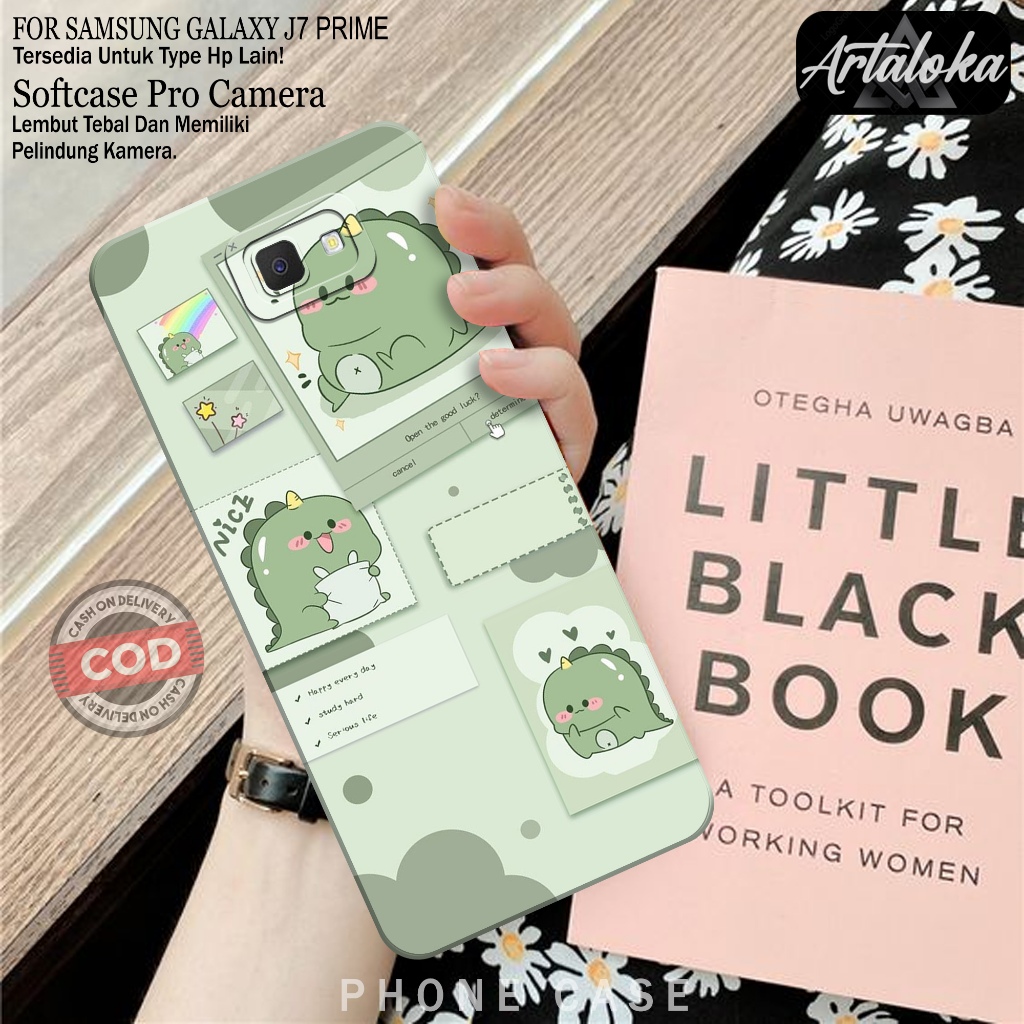 Case Hp Samsung Galaxy J7 Prime Fashion Case Kartun Case Samsung Galaxy J7 Prime Silikon TPU Pro Cam