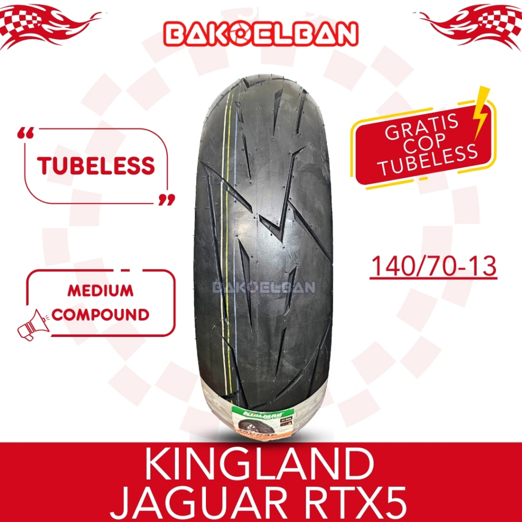 BAN MOTOR KINGLAND JAGUAR RTX5 140/70 - 13