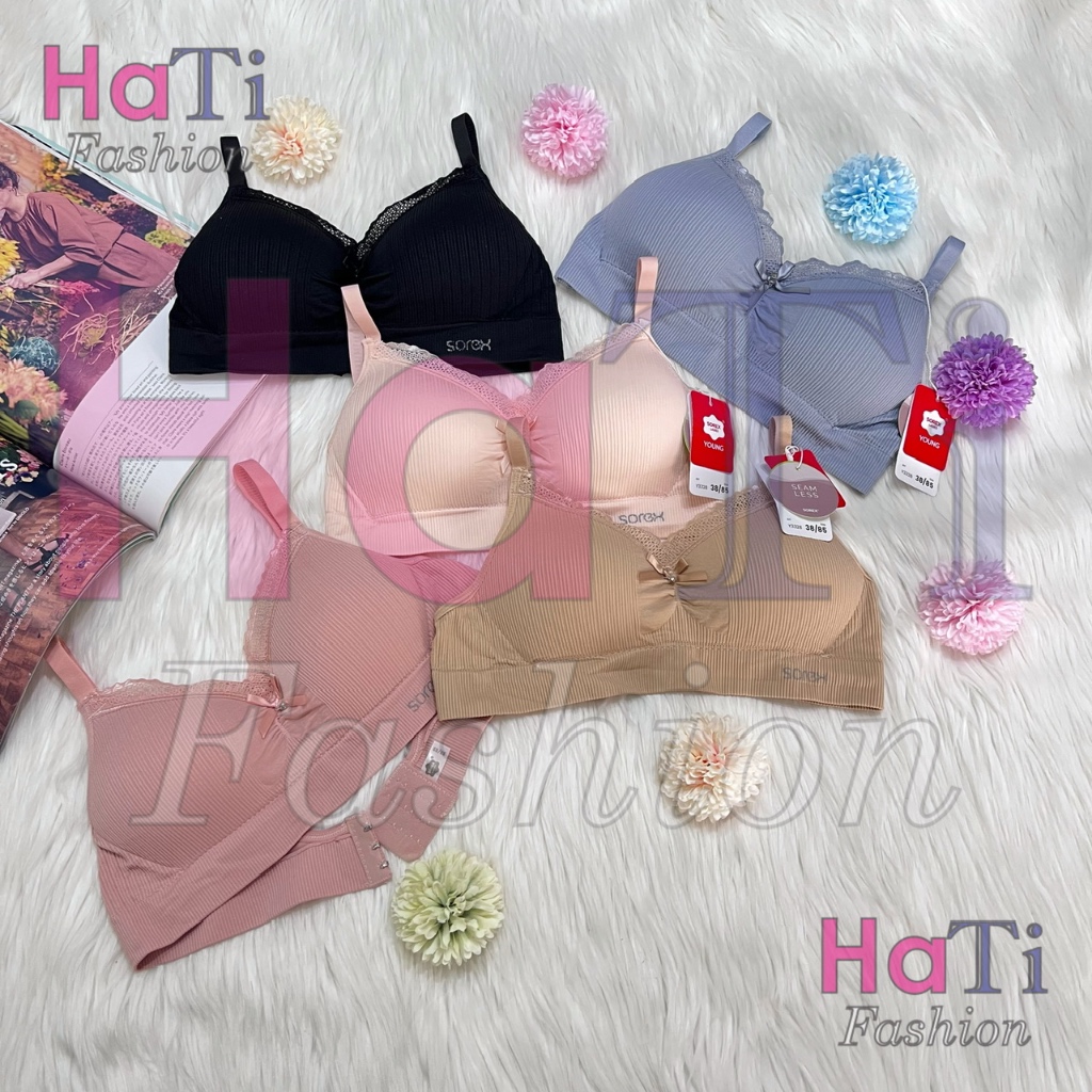 Bra BH Sorex Young Miniset 3328 - Tanpa Kawat - Full Cup - Seamless (Size: 32-38)