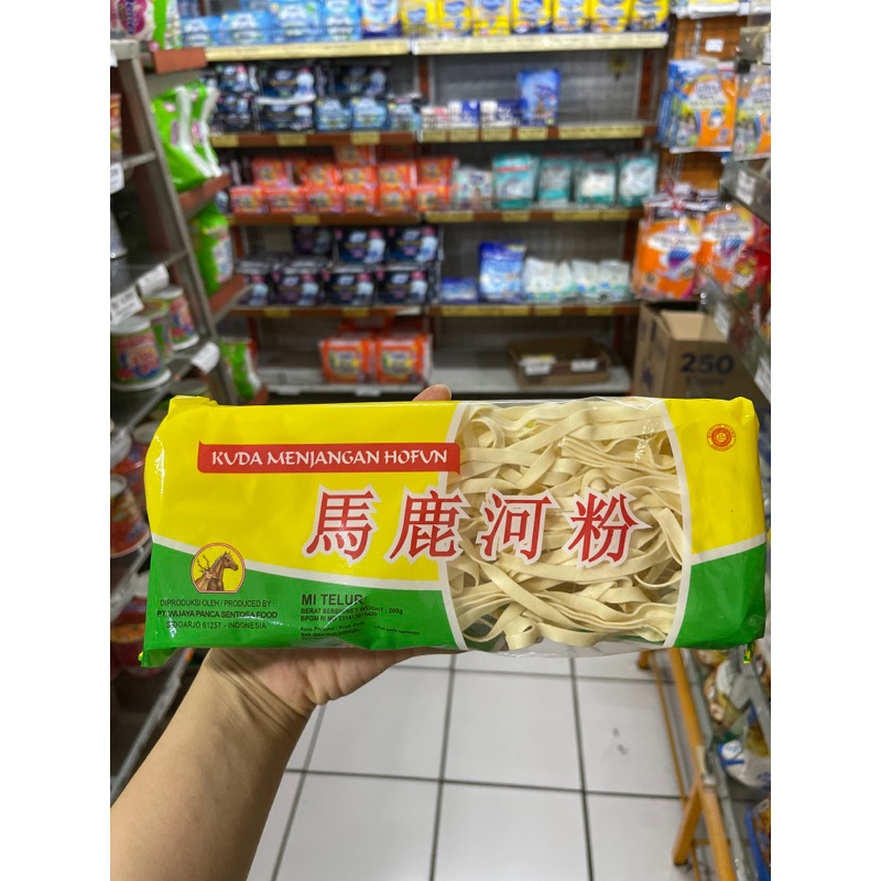 

mie kuda menjangan hofun 200g - mie telur kuda menjangan hofun