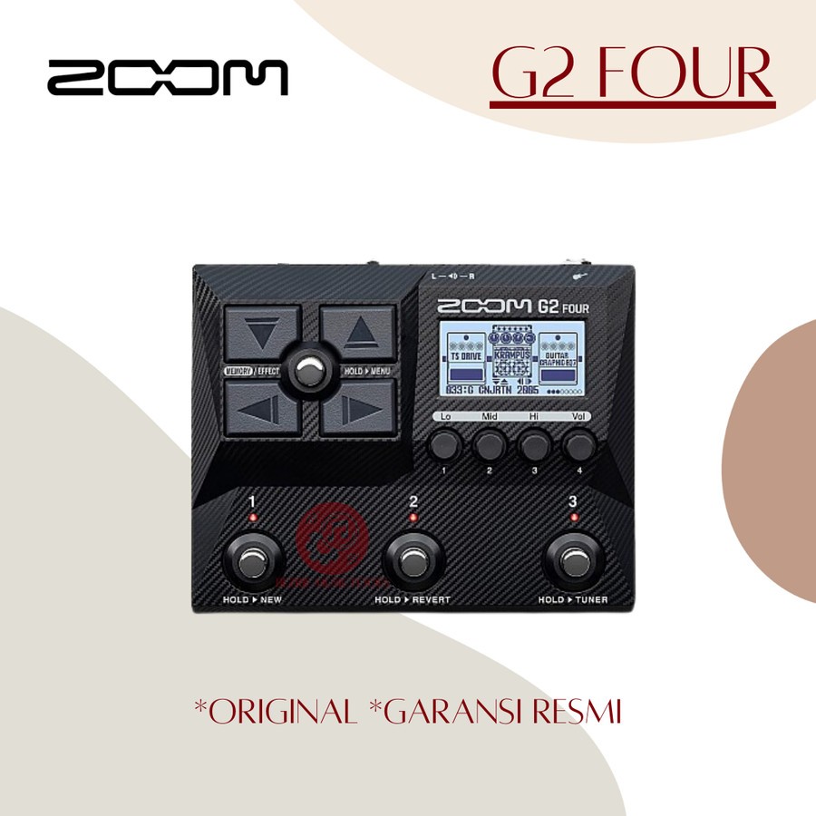 Zoom G2 Four Multi effects Processor Pedal Zoom G-2 Original