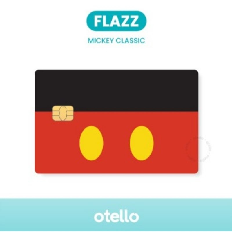 Kartu Flazz Mickey Mouse Card Flazz BCA Gen 2 Disney Karakter Lucu