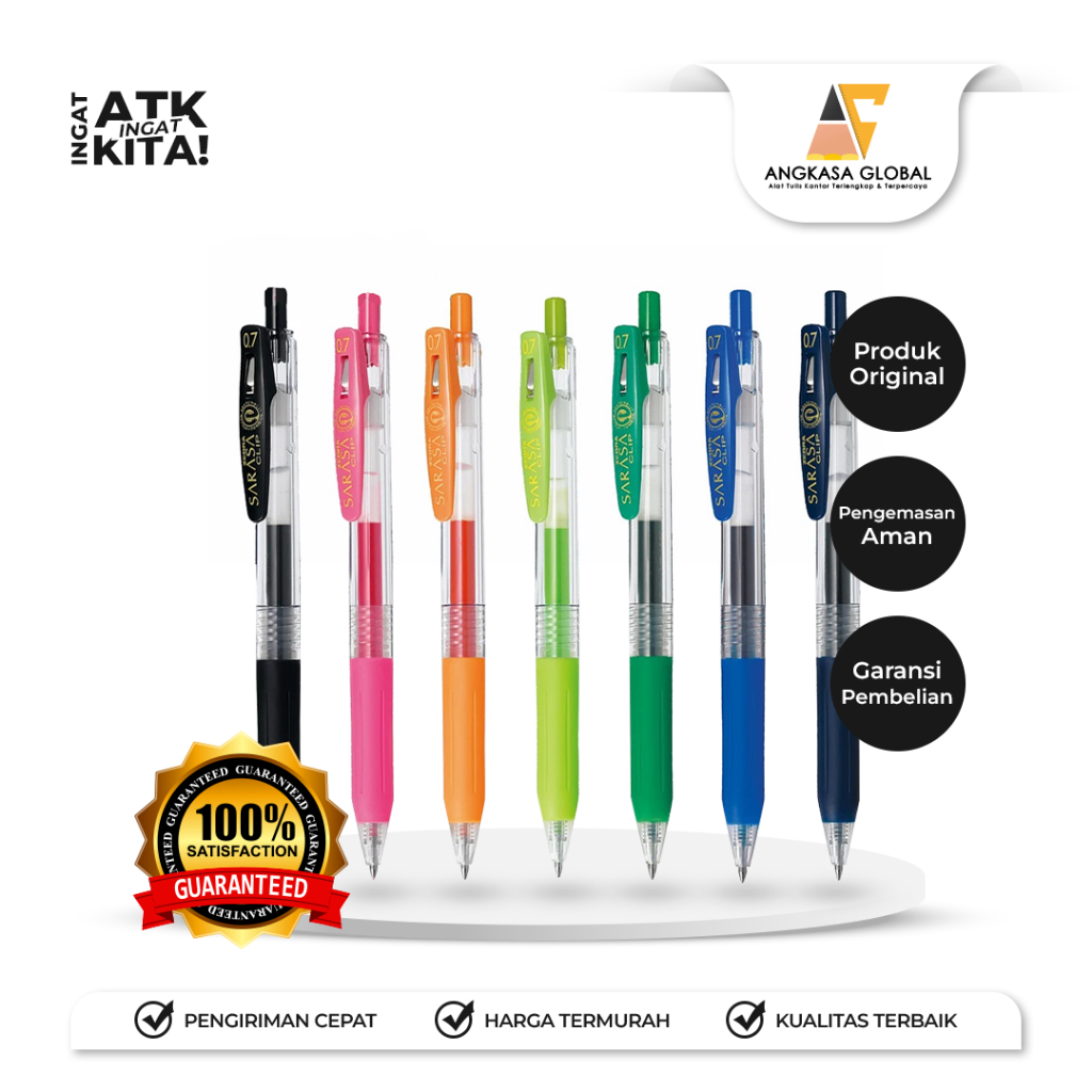 

SARASA PULPEN GEL/ GEL PEN ZEBRA JJB15 0.7mm (1PC)