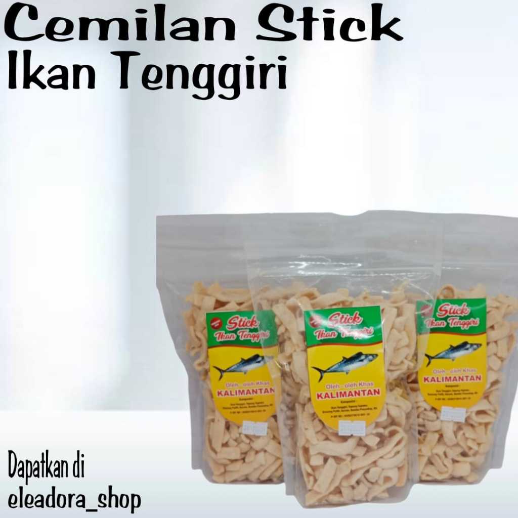 

Camilan Stick Ikan Tenggiri Merk Ayin - Kemasan Plastik - Khas Banjarbaru
