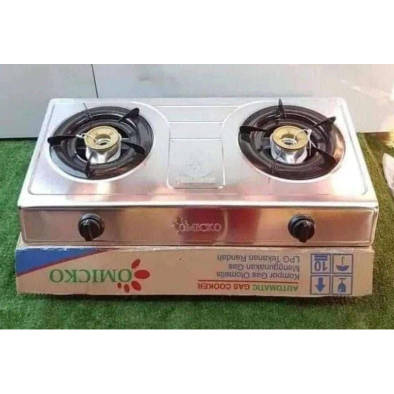 kompor 2 tungku omicko|kompor 2 tungku