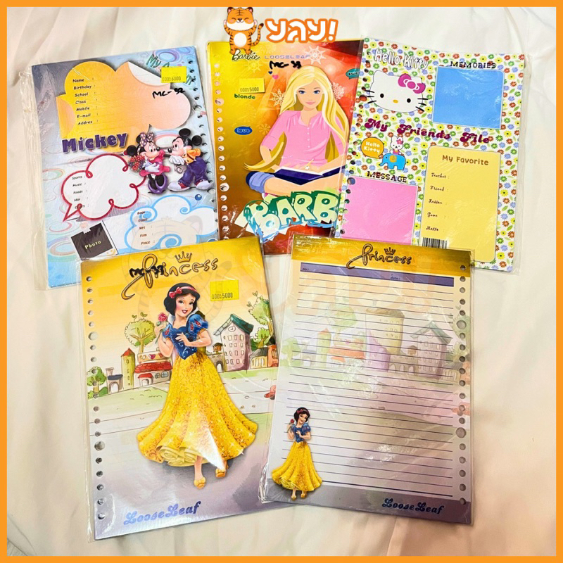 

YAY! (CUCI GUDANG) ISI BINDER KARAKTER / LOOSELEAF