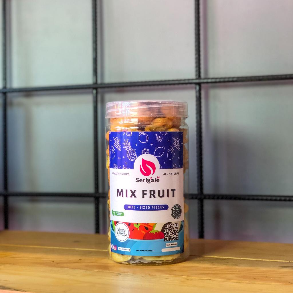 

Korzaln Serigale Keripik Kerupuk Buah Mix Irambak Pisang Apel Nangka Nanas Pepaya I Sehat Premium