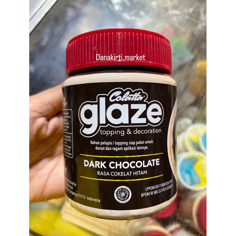 

COLATTA GLAZE DRAK CHOCOLATE