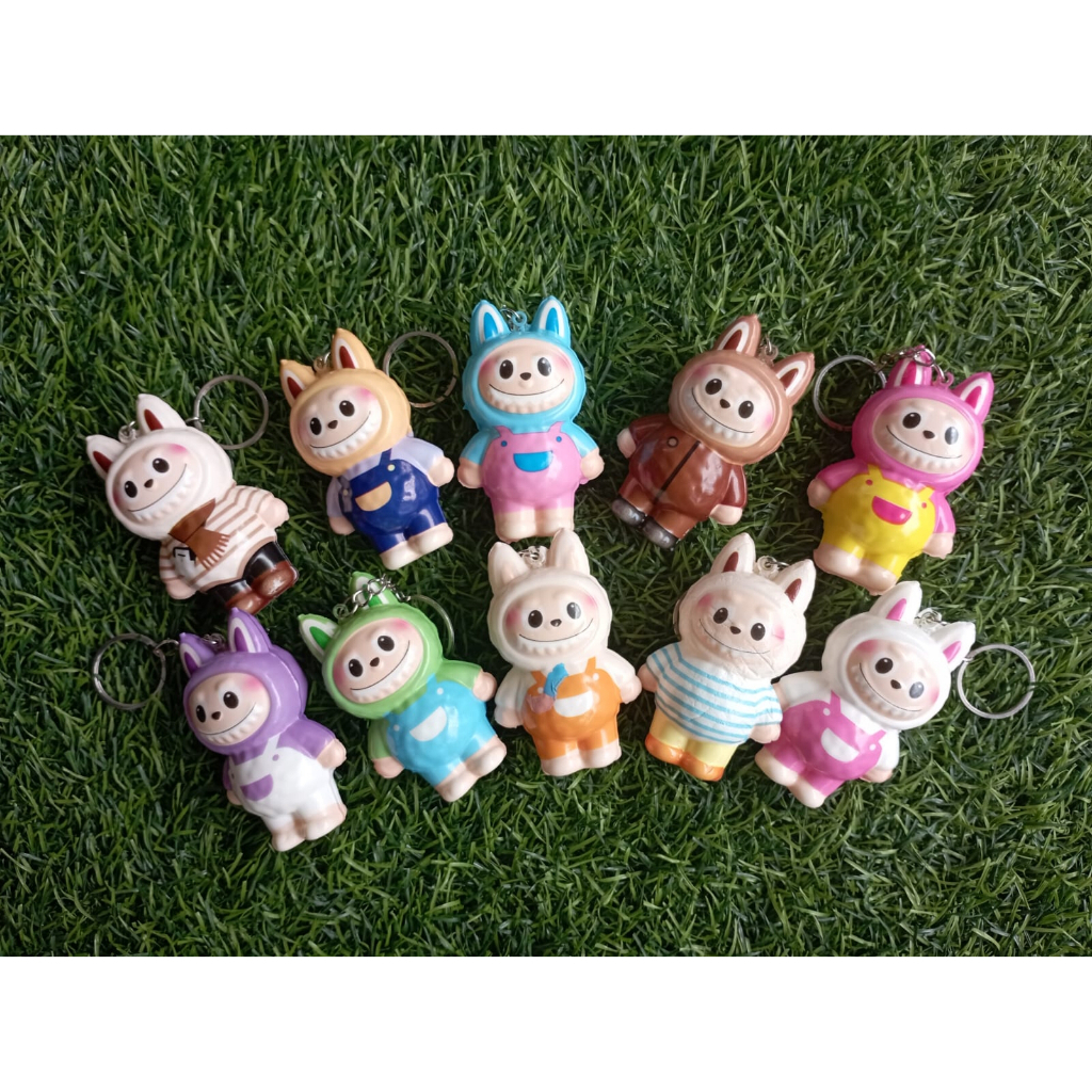 Gantungan Kunci Labubu Gantungan Kunci Squishy Labubu Gantungan Capybara YB-0732